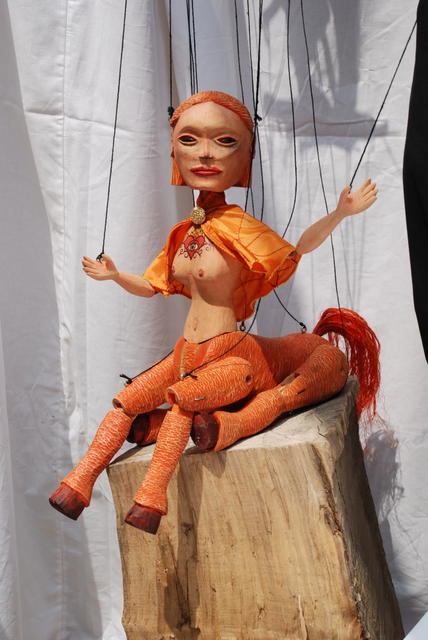 Wooden Marionette Centaur